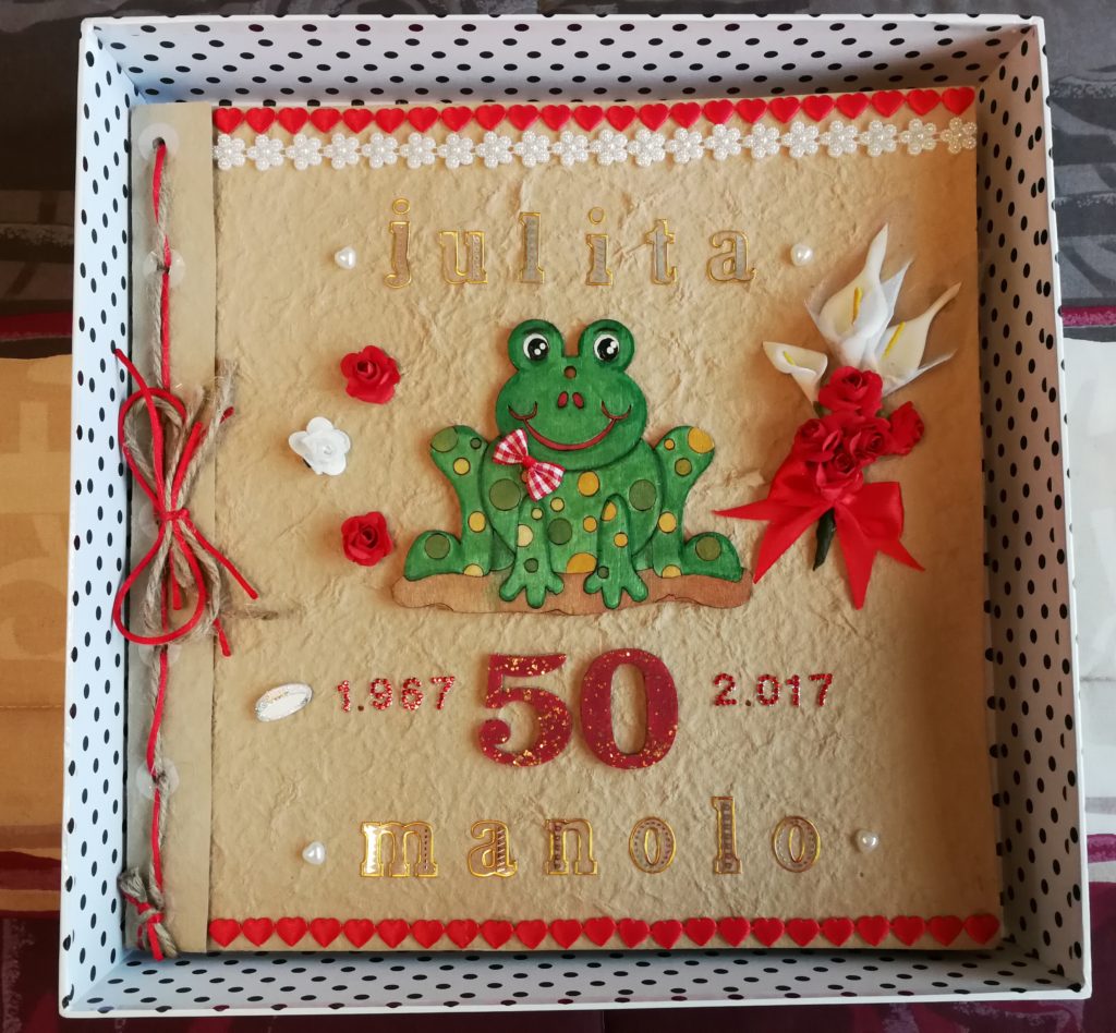 Álbum bodas de oro JULIA Mismanus